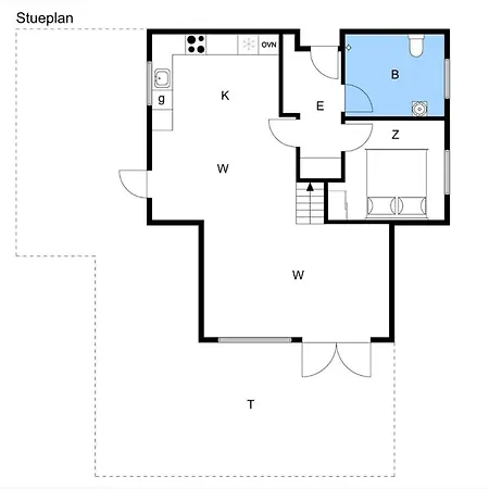 別荘 Bv357-blavand-ved-skoven-3 ブラーバンド