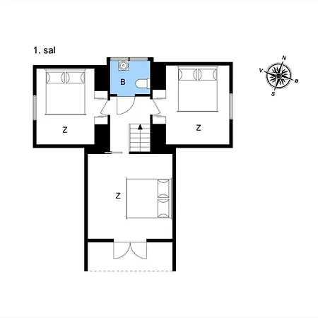 Bv357-blavand-ved-skoven-3 別荘 ブラーバンド